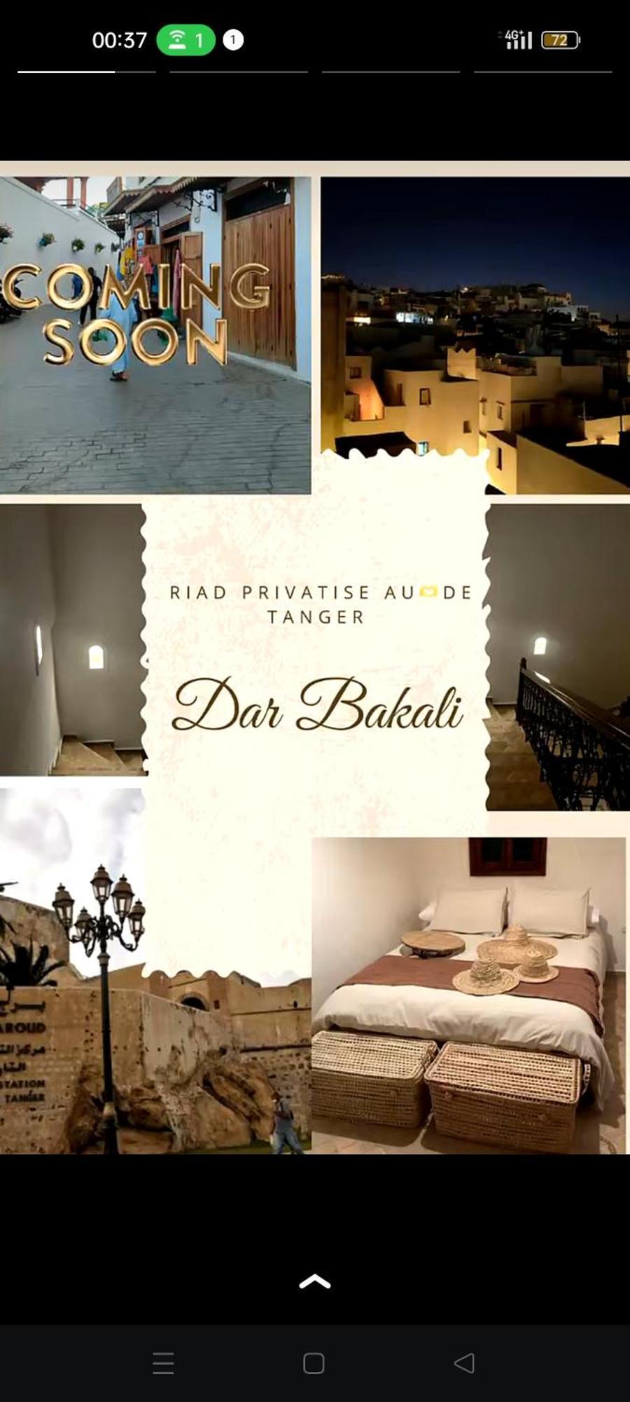 Riad Bkl Luxury Dar Baroud Tanger Kültér fotó